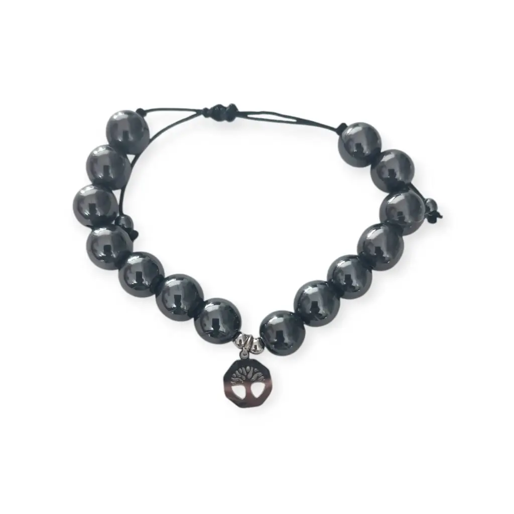 Pulsera Hematita Hombre