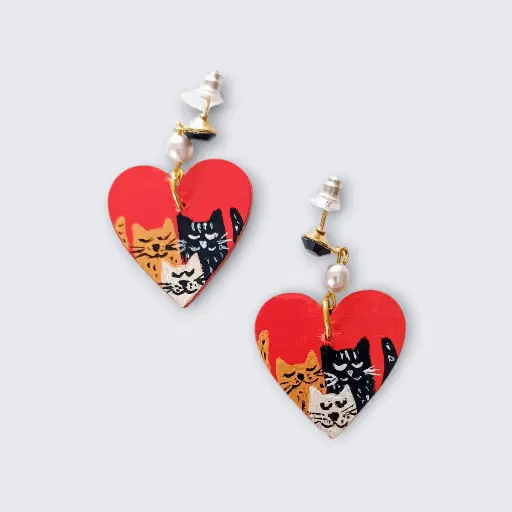 Aretes Madera Pequeños