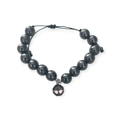 Pulsera Hematita Hombre