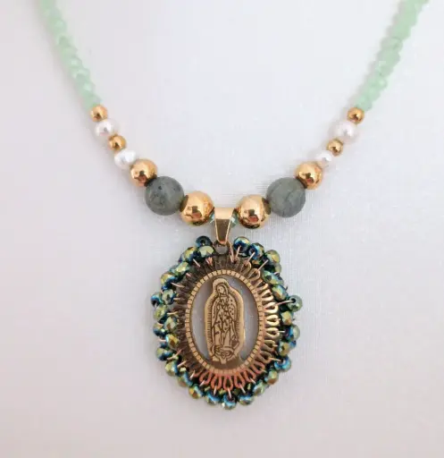 Collar Virgen de Guadalupe